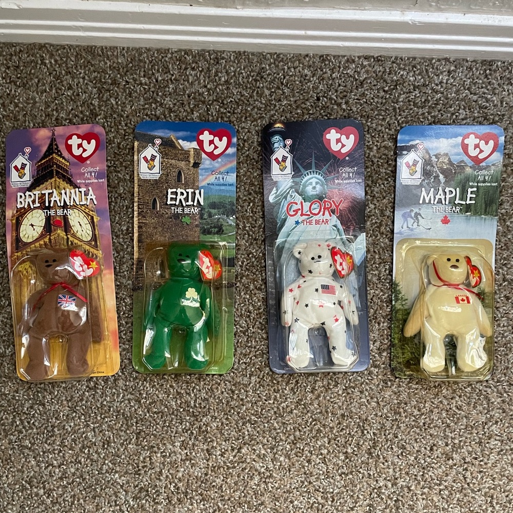 McDonald’s Beanie Baby Lot 4